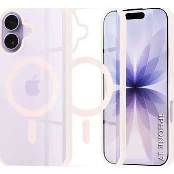 Pouzdro na mobilní telefon Kryt iPhone 17, Techsuit - MagSafe Pro, růžový