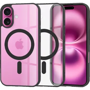 Pouzdro na mobilní telefon Kryt iPhone 16 Plus, Techsuit - MagSafe Pro, černý