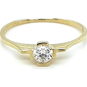Prsten Zlatý Zásnubní Prsten se Zirkonem 7131075