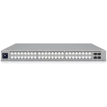 Síťový prvek Ubiquiti UniFi Switch Pro XG 48 PoE - 32x 10GbE, 16x 2.5GbE, 4x SFP28, Etherlighting, 48x PoE+++ (PoE budget 1080W)