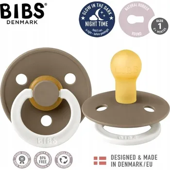 dudlíky Dudlík Bibs dynamický, kulatý kaučuk 0 +