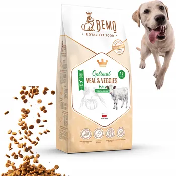Krmivo pro psa BEMO Optimal Veal telecí se zeleninou M/L 10kg