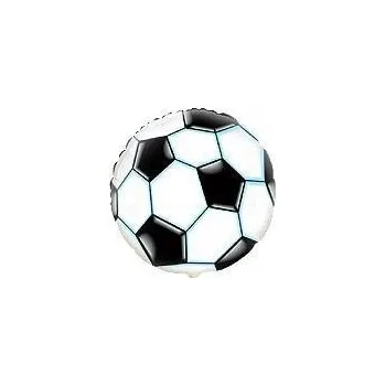 Balónek Fóliový BALÓNEK Fotbalový Míč kulatý na hélium 45 cm