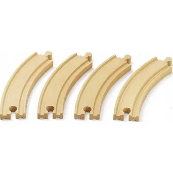 Vláček a vláčkodráha Brio Koleje - Velké zatáčky do kolejí 33342