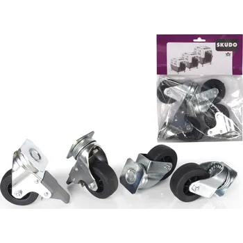 přepravka pro zvíře Sada náhradních koleček k boxům SKUDO 4, 5, 6 a 7