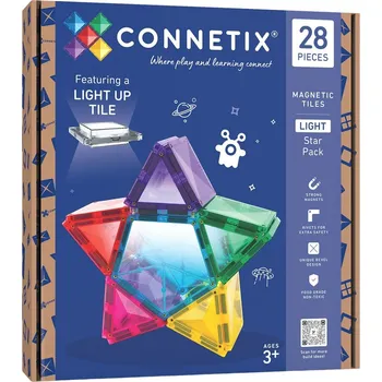 ostatní stavebnice Connetix Light Star Pack 28 dílků