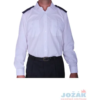 Podbradník jednoduchý zlatý Bílá 51