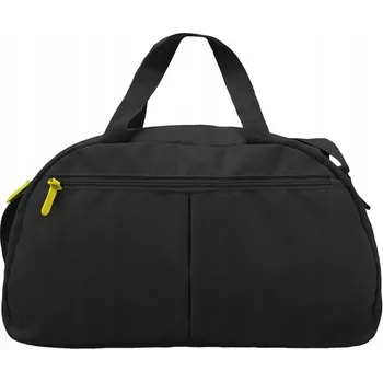 Sportovní taška Černá sportovní taška přes rameno prostorná Semi Line do posilovny, na bazén, na dovolenou