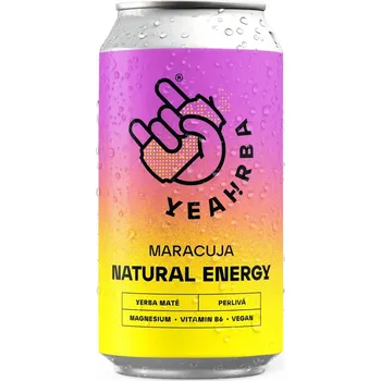 Limonáda Yeahrba Maracuja sycená 330 ml