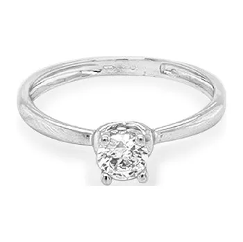 Prsten Zlatý Zásnubní Prsten se Zirkonem 7131548