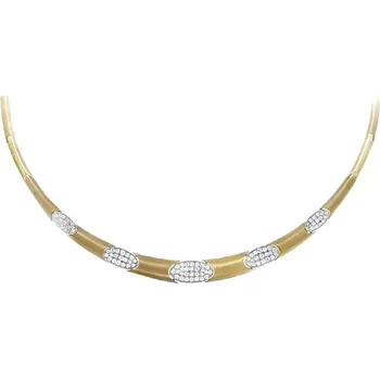 Náhrdelník Zlatý Dámský Náhrdelník se Zirkony 7040179