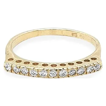 Prsten Zlatý Prsten se Zirkony 7130436