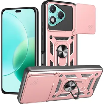 Pouzdro na mobilní telefon Kryt Honor 400 Lite Techsuit CamShield Pro rose gold