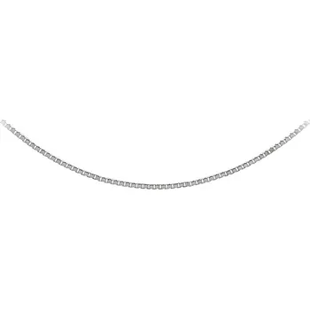 Řetízek Řetízek Cube - Kostka z Bílého Zlata 7090815