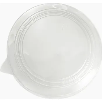 Jednorázové nádobí ECOFOL Plastové víčko PET na misku EKO na salát Ø183 mm (50 ks)