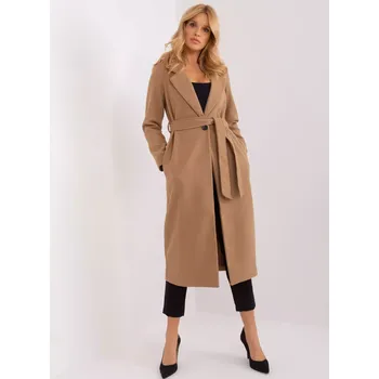 Dámský kabát Kabát TW CZ BI 5312 1.31 hnědý - Och Bella L