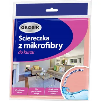 Utěrka GROSIK UTĚRKA Z MIKROVLÁKNA NA PRACH A NEČISTOTY