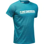COLUMBIA Pánské turistické tričko Alpine Chill 2XL MODRÁ