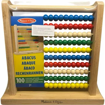 Dřevěná hračka Dřevěné počítadlo Melissa & Doug Věk 3+