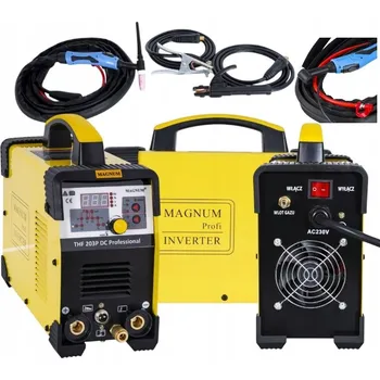 Svářečka Magnum invertorová svářečka TIG THF 203P Puls DC