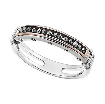 Prsten Zlatý Prsten Zancan Black Magic Strong EA192BR 2010087