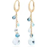 Zlaté Náušnice Marco Bicego Paradise OB1743-MB TP01 Y 2020893