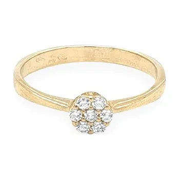 Prsten Zlatý Prsten se Zirkony 7130070