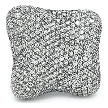 Prsten Zlatý Prsten s Diamanty KBS0025