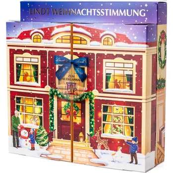 Čokoláda Lindt & Sprüngli Adventní kalendář Vánoční nálada 304 g