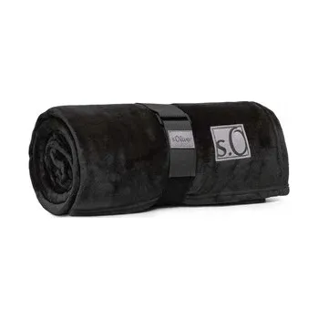 deka Deka s.Oliver polyester 150 cm x 200 cm černá
