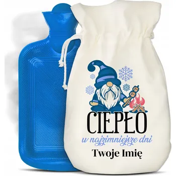 Termofor Gumová Termofor Láhev s Modrým Obalem - Teplo i v Nejchladnějších Dnech