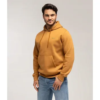 Pánské oblečení Pánská mikina Lee Cooper MIKINA HERMAN 5177 BROWN SUGAR velikost L