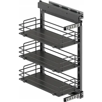 Nábytkové kování CARGO 30 STARAX VÝSUVY BLUM PRAVÉ ANTRACIT