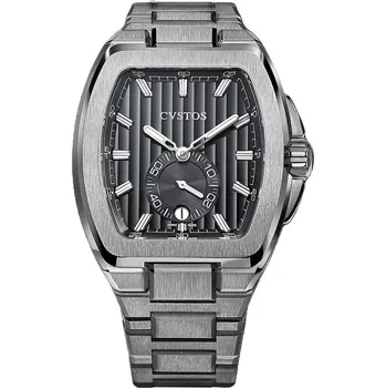 Hodinky CVSTOS Metropolitan PS Titanium/Grey F01103.4214001