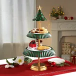 3Pagen Vánoční etažér Jedlička Výška 47,5 cm, průměr 24 cm.