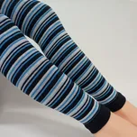 Dětské punčochové legíny Adélka T - 122-128 / tmavě modrá