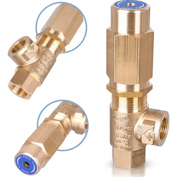 Ventil MTM Bezpečnostní ventil 3/8"F pro myčku, čerpadlo, hlavici, 280 bar, 30 l/min, 90 °C