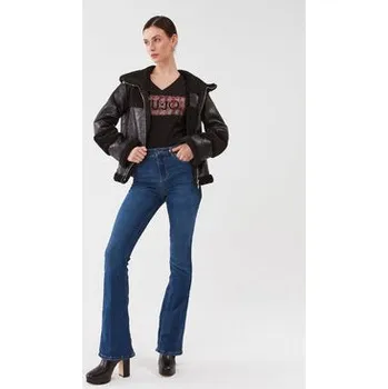 Liu Jo T-Shirt MF3338 JS923 Černá Regular Fit XS