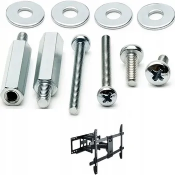 Bezpečnostní kamera Šrouby, distanční podložky pro upevnění držáku na zeď k televizoru Bravia KDL-32W655A