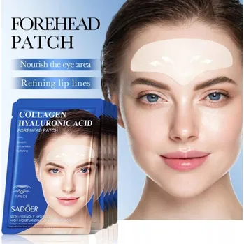 Pleťová maska SADOER Kolagenové náplasti na obličej s kyselinou hyaluronovou 5 ks