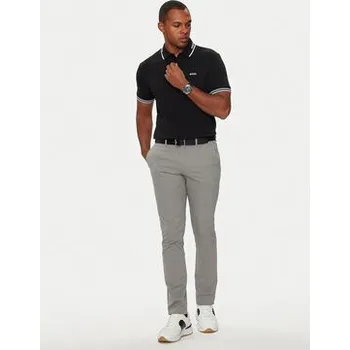 Pánské tričko Boss Polokošile Paul 50506193 Černá Slim Fit L