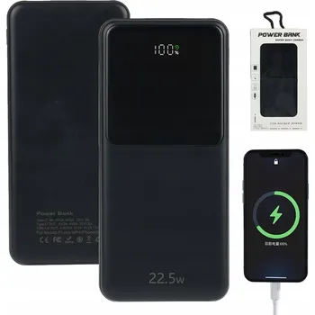 Powerbanka RYCHLÁ POWERBANKA 20000 mAh 22,5W QC PD USB C USB POWER BANK SILNÁ CESTOVNÍ