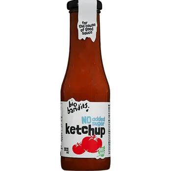 Omáčka Bio Bandits - BIO Kečup bez přidaného cukru - 325 ml