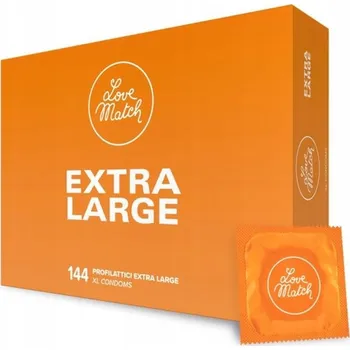 Kondom Kondomy Love Match Extra Large - balení 144 kusů