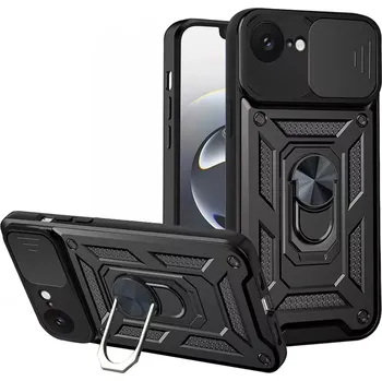 Pouzdro na mobilní telefon Kryt iPhone 16e, Techsuit CamShield Pro černý