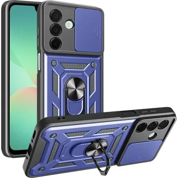 Pouzdro na mobilní telefon Kryt Samsung Galaxy A26 5G Techsuit CamShield Pro modrý