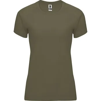 Dámské tričko Roly Bahrain Dámské funkční tričko CA0408 Army Green 15 S