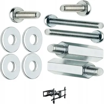 Sony distanční podložky pro zavěšení/montáž TV držáku pro KDL-42W706B, šrouby