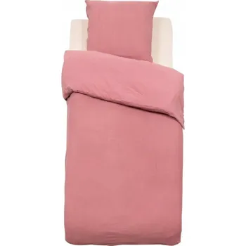Povlečení DĚTSKÉ POVLEČENÍ 140X200 CM RŮŽOVÉ BAVLNA MUŠELÍN 100%