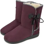 Vlnka Dámské válenky s ovčí vlnou vínová velikost obuv dospělí 40